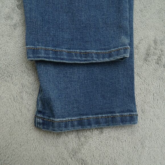 YMI Jeans Women's Size 14 Blue High-Rise Skinny Denim 29" Inseam Distressed - Picture 14 of 16